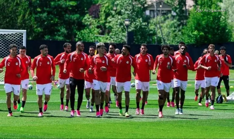 منتخب مصر يتدرب في توقيت مباراة بلجيكا لضبط الساعة البيولوجية قبل كأس العالم