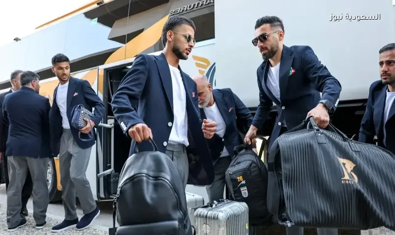 المنتخب الإيراني يحط الرحال في أمريكا: وصول تزامن مع إعلان اتفاق سلام