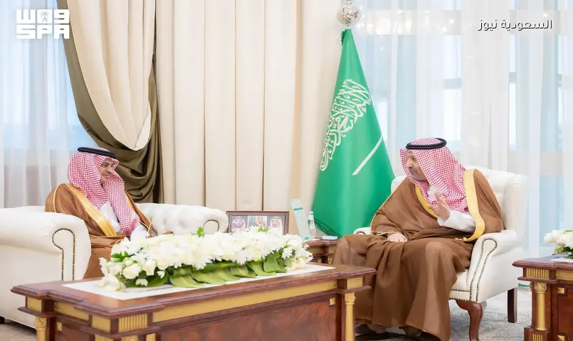 أمير الباحة يستقبل مدير الموارد البشرية الجديد ويناقش خطط الفرع