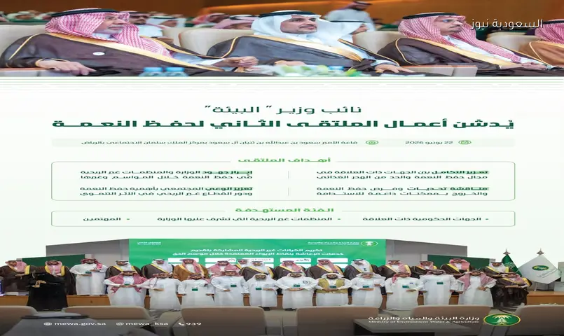 الرياض: الملتقى الثاني لحفظ النعمة يعزز جهود تقليل هدر الغذاء