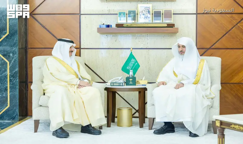 رئيس المحكمة التجارية بالدمام يتلقى تهنئة نائب أمير الشرقية