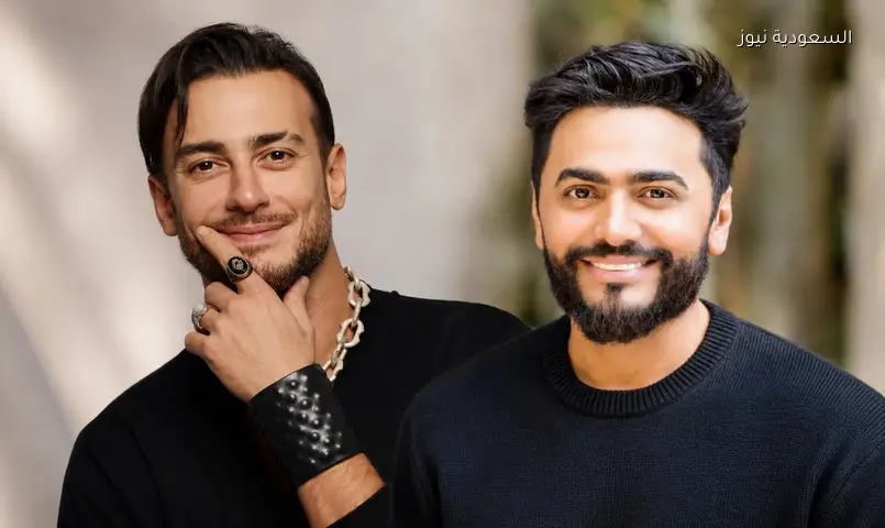 تامر حسني يكشف سبب تأجيل ديو سعد لمجرد ورده على العودة لبسمة بوسيل