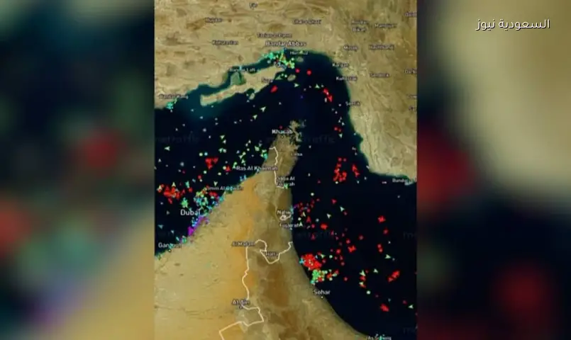 مضيق هرمز: 124 سفينة شحن فقط تعبر في 4 أيام وسط توترات أمريكية إيرانية