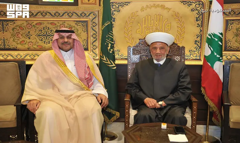 لقاء سعودي لبناني رفيع: السفير الدوسري يبحث الأوضاع مع المفتي دريان وينقل تحيات القيادة