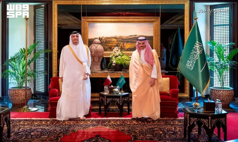 وزيرا خارجية السعودية وقطر يبحثان التعاون ومستجدات الاتفاق الأمريكي الإيراني