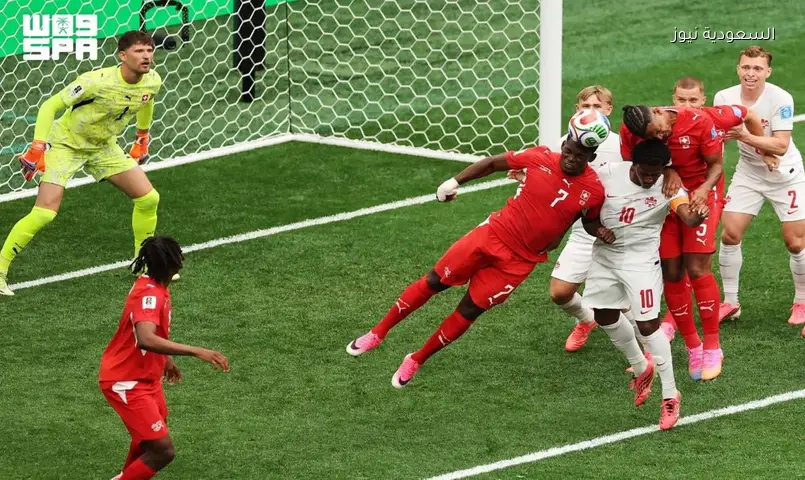 سويسرا تهزم كندا 2-1 وتحسم صدارة المجموعة الثانية