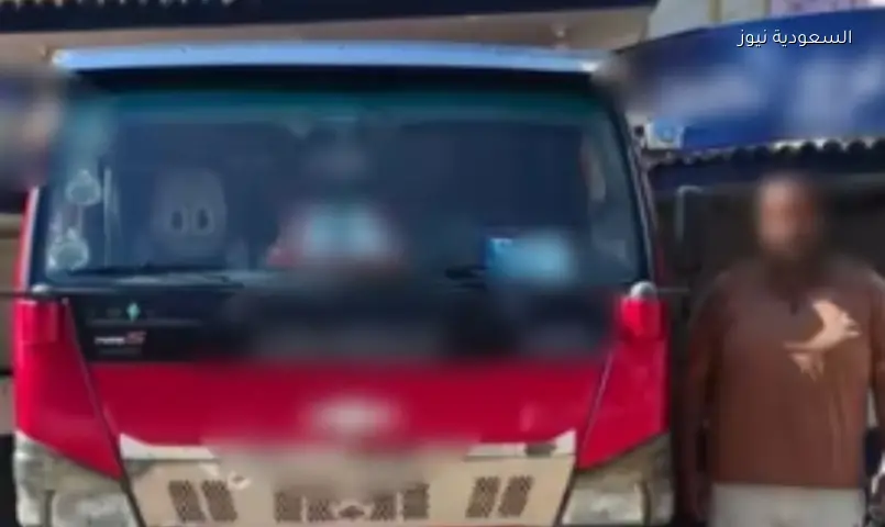 القبض على سائق شاحنة ثبت كشافًا أعمى الرؤية بالطريق الصحراوي