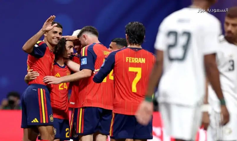 عاصفة رعدية قوية توقف مران منتخب إسبانيا في تشاتانوجا