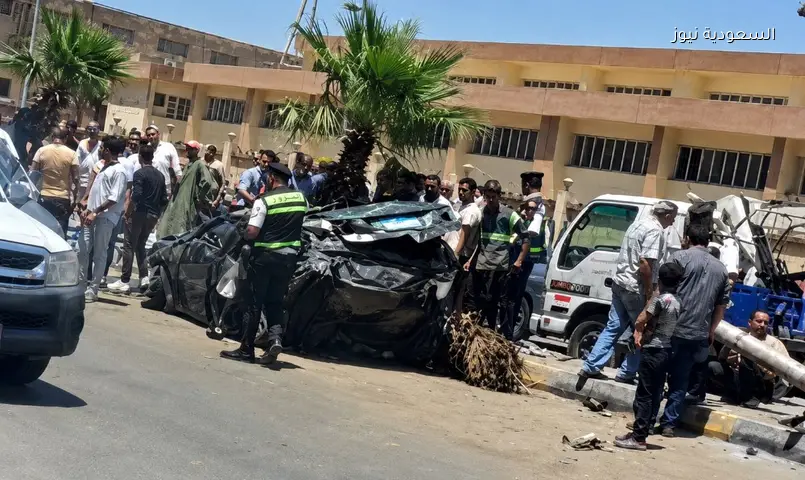 قتيل و12 مصاباً في انقلاب ميكروباص بطريق الأربعين بقنا