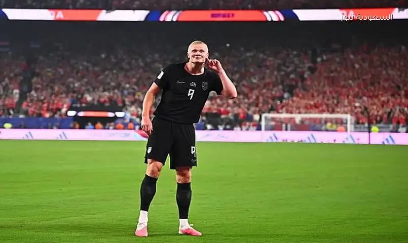 إيرلينج هالاند رجل مباراة النرويج والسنغال في كأس العالم