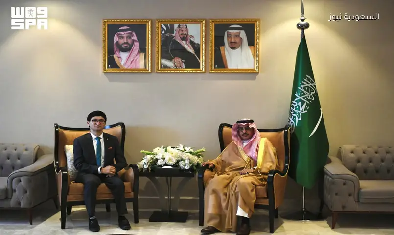 القنصل الهندي يلتقي مدير فرع الخارجية بالمدينة المنورة