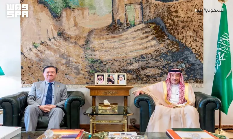 المملكة تتسلم رسالة خطية من وزير خارجية الصين