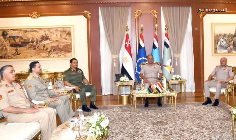 لقاء مصري ليبي رفيع لتعزيز التعاون العسكري وتأمين الحدود