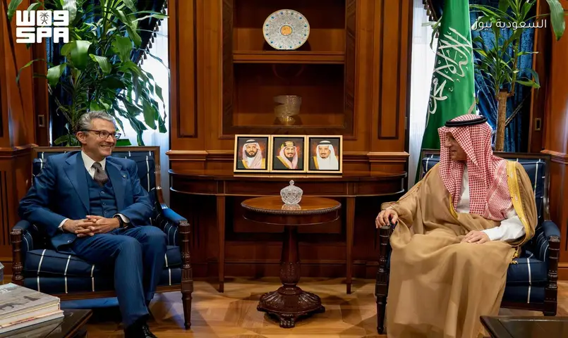 الجبير يلتقي سفير إيطاليا بالرياض لبحث العلاقات المشتركة