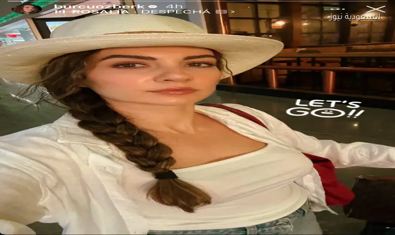 بورجو أوزبيرك في المطار: إطلالة صيفية ورحلة غامضة