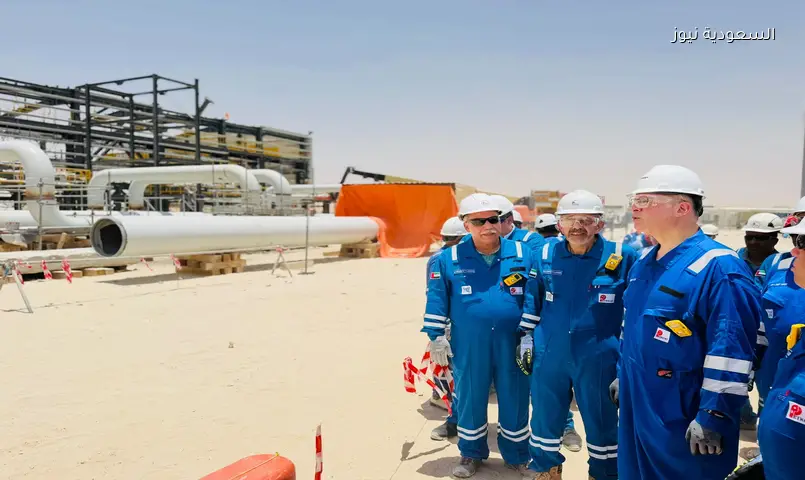 بتروجت تنفذ مشروعًا ضخمًا لحقول النفط الإماراتية.. ووزير البترول يتفقد الأعمال