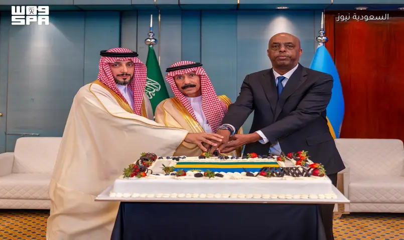 وكيل إمارة الرياض يشارك رواندا احتفالات يومها الوطني في العاصمة