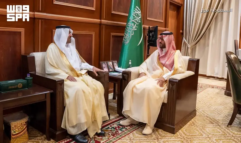 نائب أمير حائل يهنئ الدكتور اللويش بعضويته في المركز الوطني للدراسات