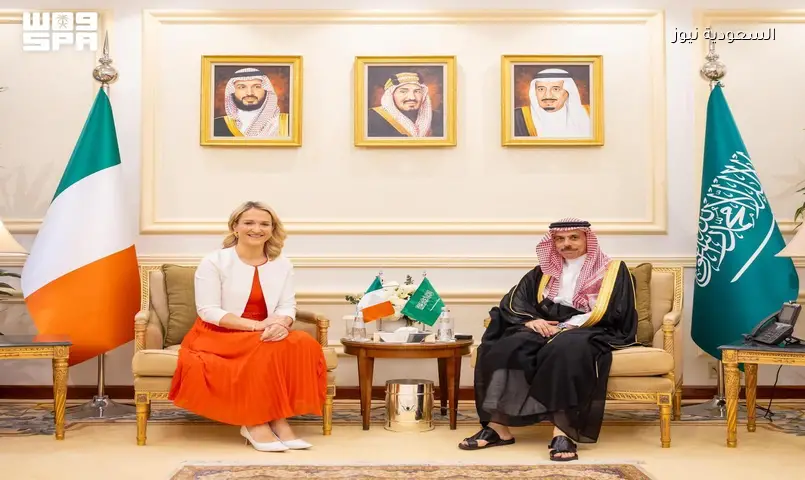 السعودية وأيرلندا تناقشان تعزيز الشراكة وجهود إنهاء الصراع الإقليمي