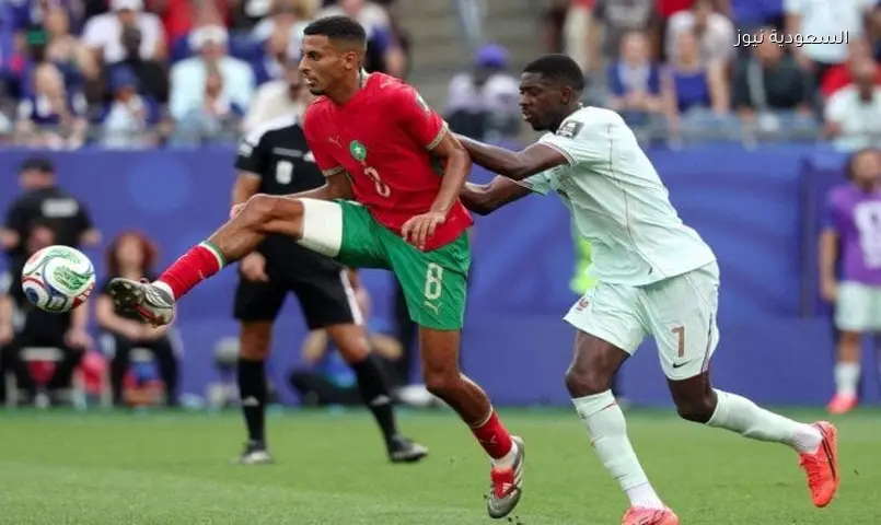 فرنسا تتقدم بهدفي مبابي وديمبيلي على المغرب في ربع نهائي كأس العالم