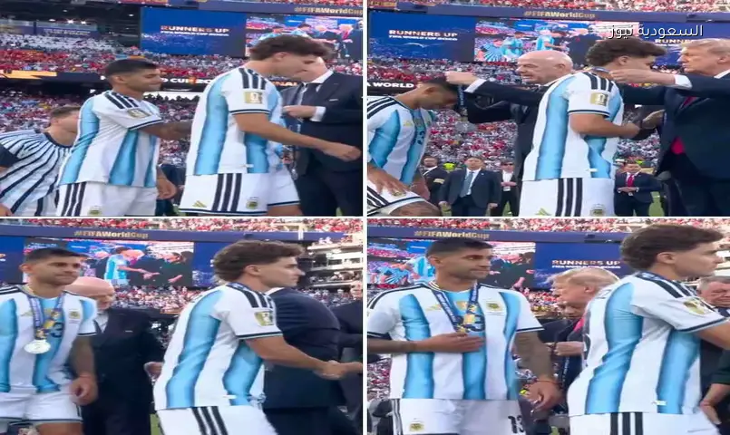 روميرو يتجاهل ترامب في نهائي كأس العالم 2026.. لقطة جدلية