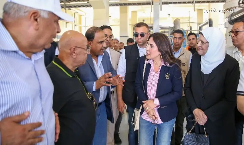 محطة الرميلة 4 تدعم مطروح بـ65 ألف متر مكعب مياه يومياً: وزيرة الإسكان ومحافظ مطروح يتفقدان المشروع