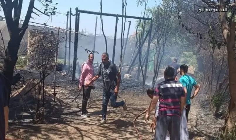 إخماد حريق مخلفات بكفر بطا في بنها دون إصابات