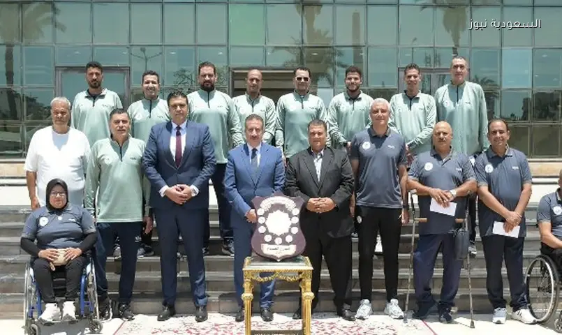نادي الحرية لذوي الهمم يتوج بدوري الطائرة.. ومحافظ بورسعيد يكرم الأبطال