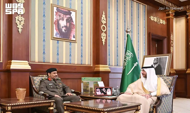 نائب أمير المدينة المنورة يستقبل مدير مكافحة المخدرات الجديد