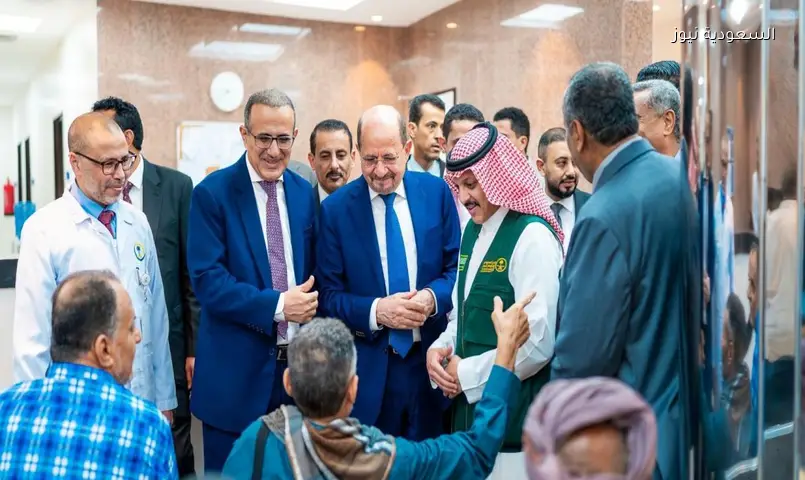 الزنداني يتفقد مستشفى الأمير محمد بن سلمان بعدن: 4 ملايين خدمة طبية
