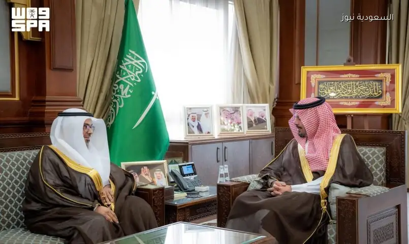 أمير المدينة المنورة يستقبل رئيس النيابة العامة الجديد ويشدد على حقوق المواطنين