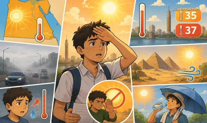 طقس الامتحانات: الأرصاد تحذر من شبورة وحرارة مرتفعة تزيد الإحساس بالحرارة