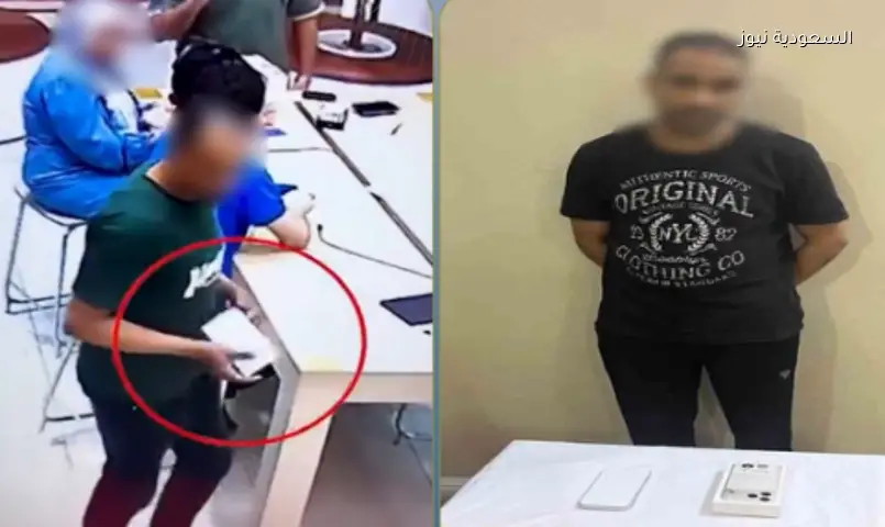 القبض على سارق هاتف من محل بمدينة نصر بعد فيديو متداول