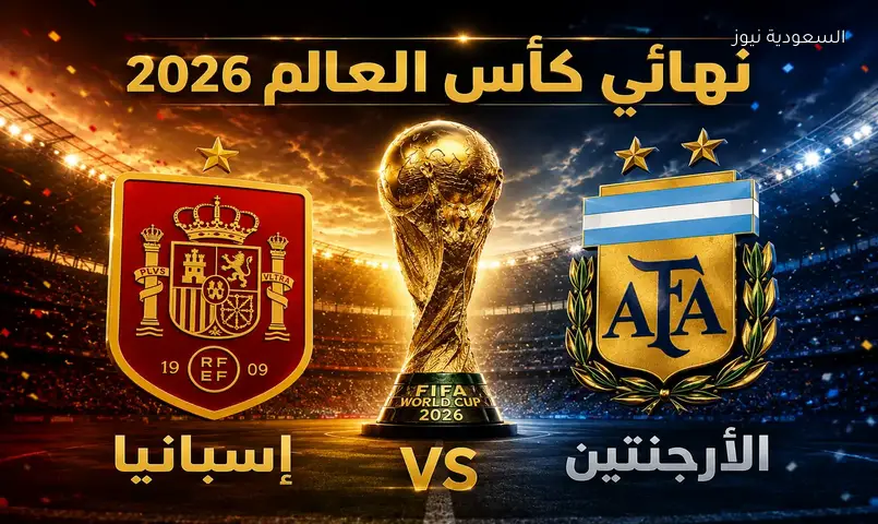 نهائي تاريخي بمونديال 2026: الأرجنتين وإسبانيا في نيوجيرسي