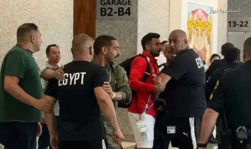 إبراهيم حسن في مشادة مع شرطي أمريكي بسبب طفل