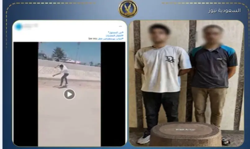 فيديو متداول يكشف تاجر مخدرات ببورسعيد: الشرطة تضبطه
