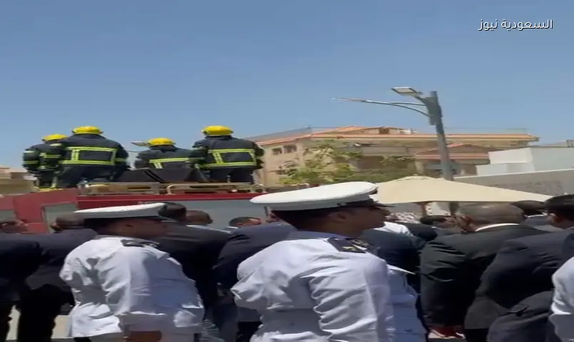 وداع مهيب للواء الشربيني: استشهد أثناء إخماد حريق منشأة ناصر