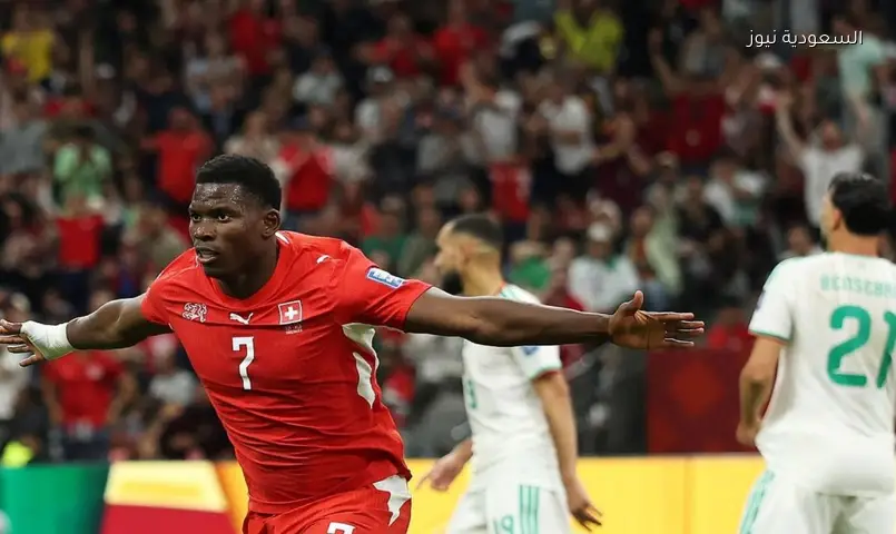 سويسرا تتقدم على الجزائر 1-0 بهدف إمبولو في كأس العالم