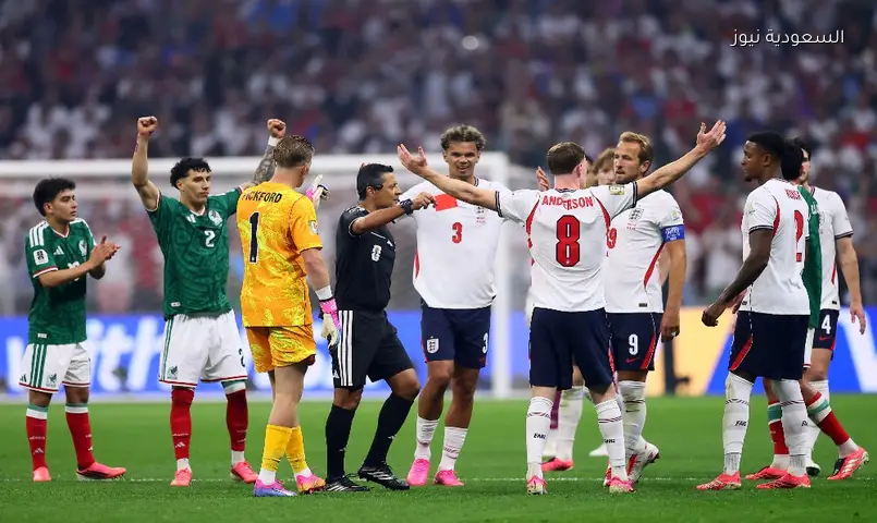طرد كوانساه يربك إنجلترا أمام المكسيك في كأس العالم 2026