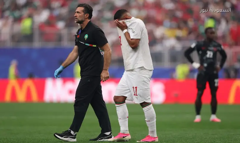 إصابة إسماعيل صيباري تضرب المغرب أمام كندا في كأس العالم 2026