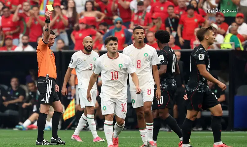 مونديال 2022: مباراة المغرب وكندا تسجل رقماً قياسياً في البطاقات الصفراء