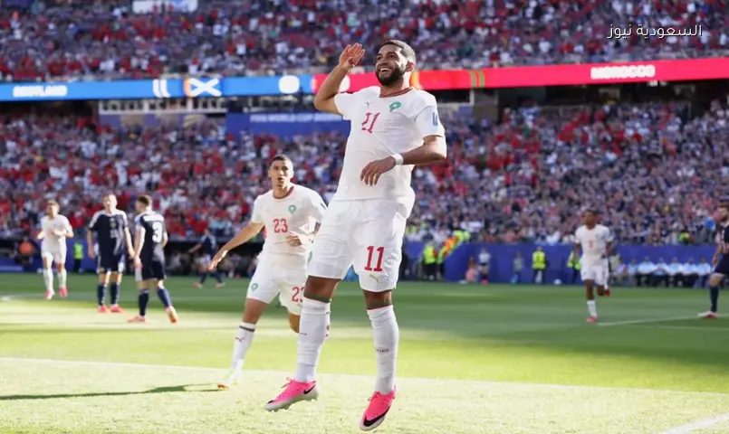 مدرب المغرب يطمئن على إصابة صيباري قبل موقعة فرنسا الحاسمة