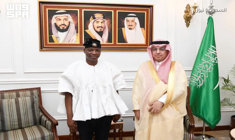 فريد الشهري يستقبل القنصل العام الغاني في جدة
