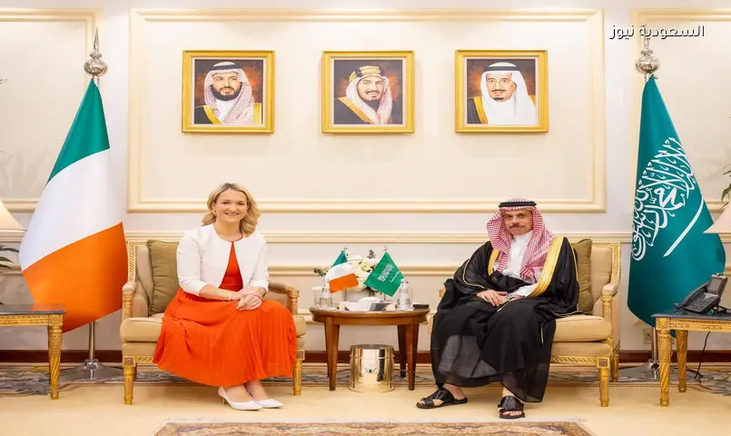 وزير الخارجية السعودي والأيرلندية يبحثان خفض التصعيد واستقرار المنطقة