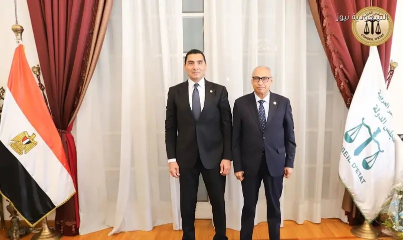 وزير الشباب والرياضة يهنئ رئيس مجلس الدولة بتوليه المنصب الجديد
