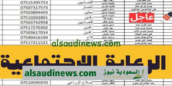 الرعاية الاجتماعية 2023