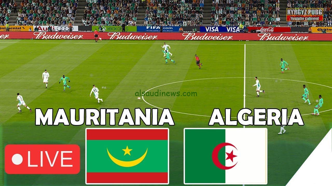 مباراة الجزائر مباشر