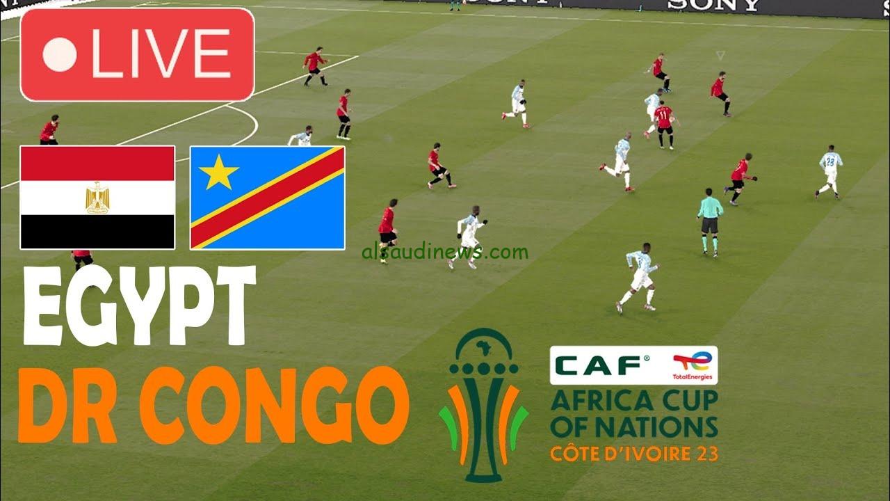 مباراة منتخب مصر ضد الكونغو