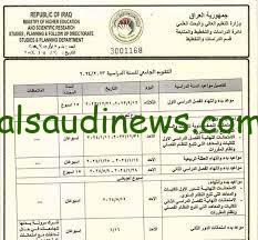 رسمياً.. موعد إمتحانات نصف العام 2024 في العراق لجميع المراحل