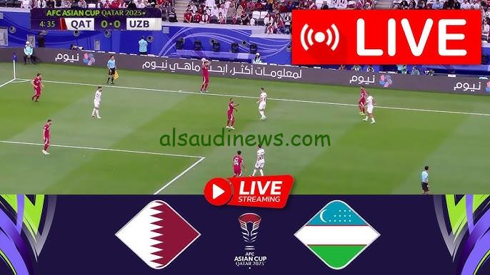 مباراة قطر وأوزبكستان